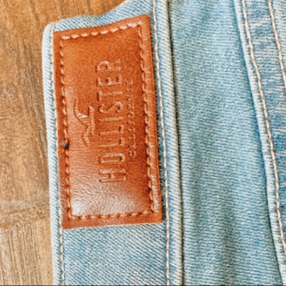 Hollister Mid Rise Crop Super Skinny Jeans - Picture 8 of 10